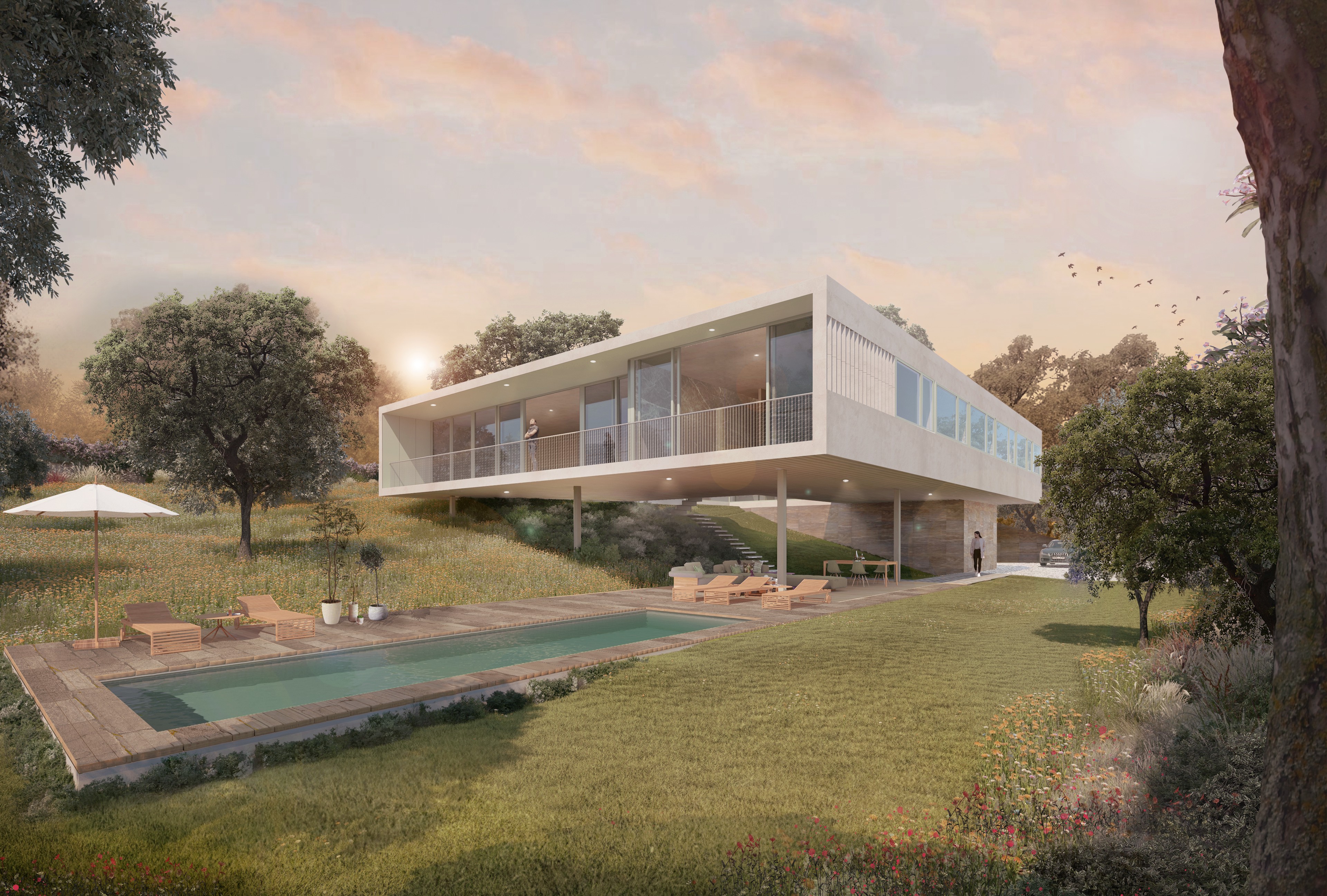 Modern detached villa in Montepríncipe