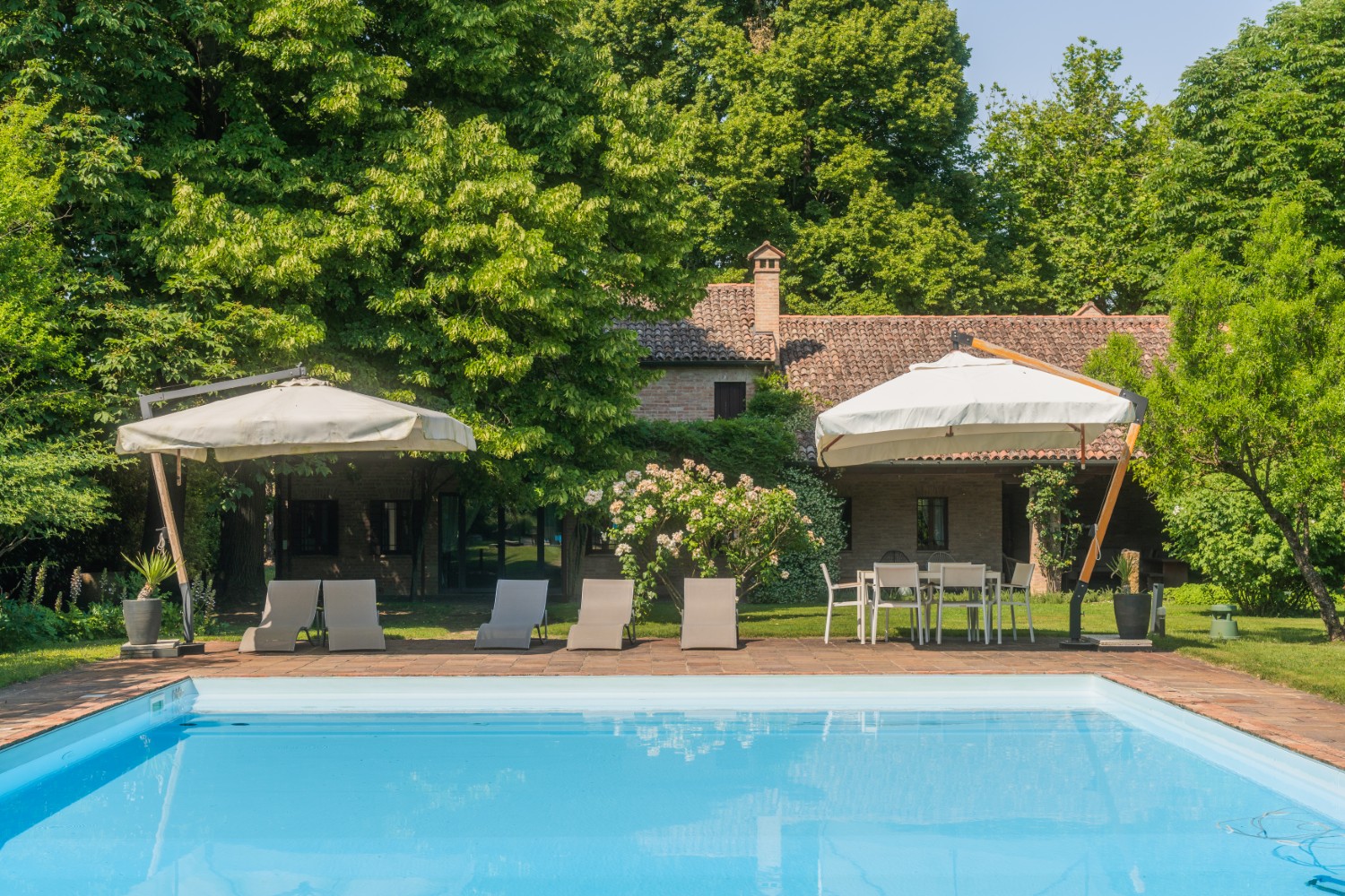 Ein seltenes Zuhause im verborgensten Grün von Padua