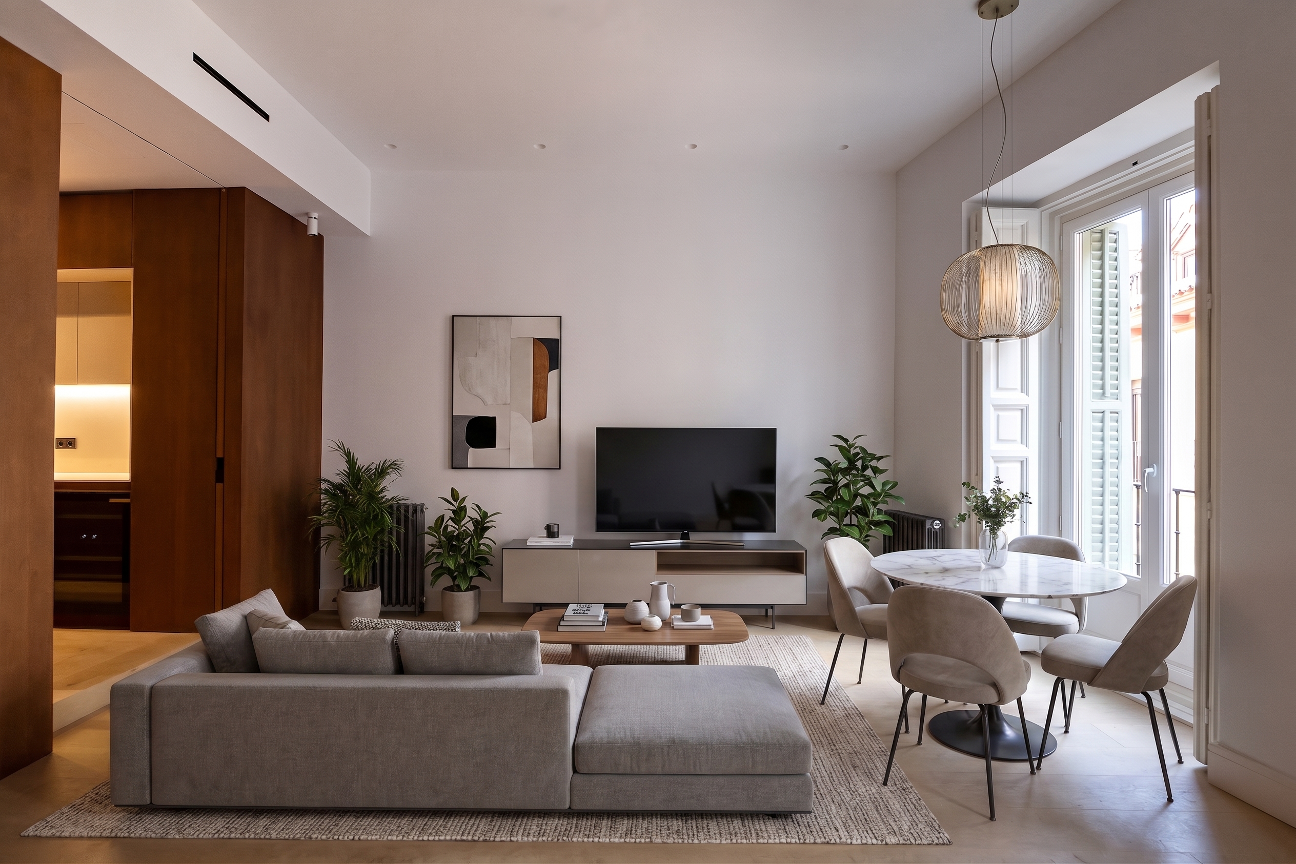 Luxury-renovated duplex in Palacio [KI-modifiziert]