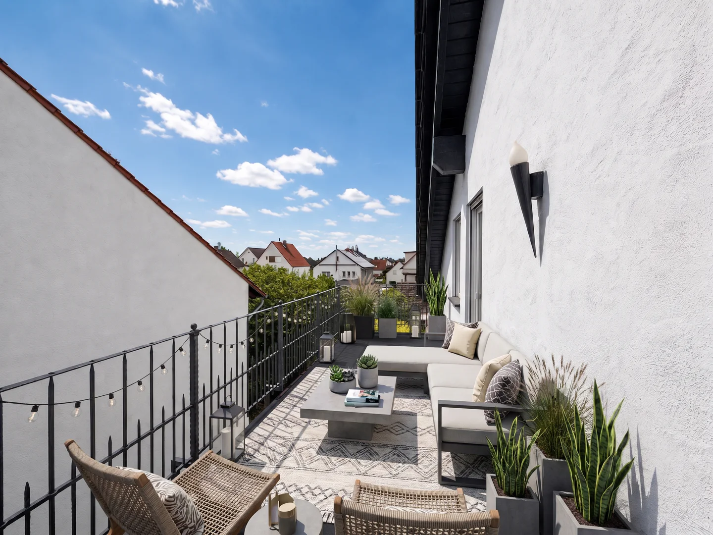 Charmante 3-Zimmer-Wohnung mit Kamin und großem Balkon in Griesheim - Photo 5