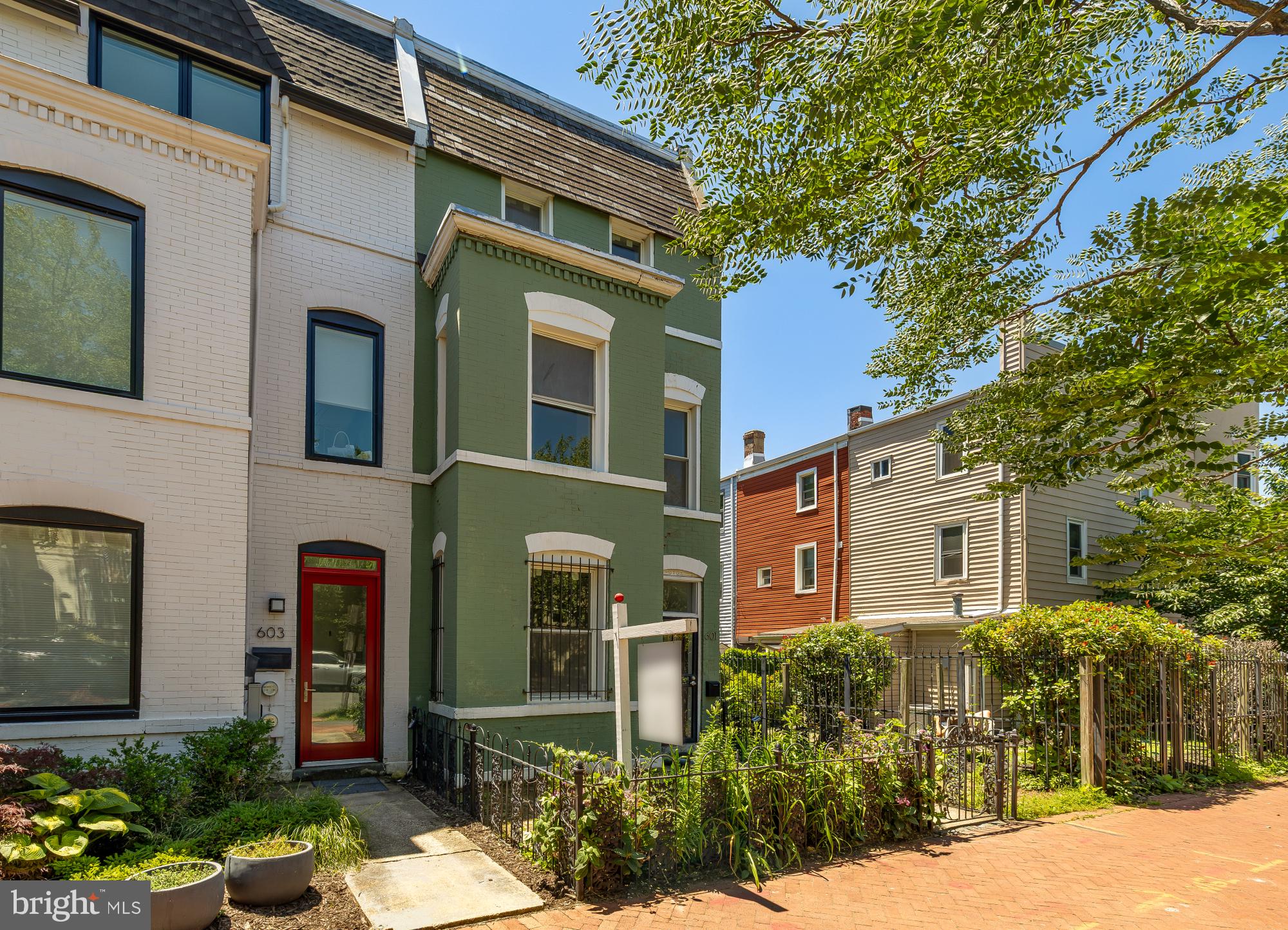 Victorian End-Unit Residence in the H Street Corridor