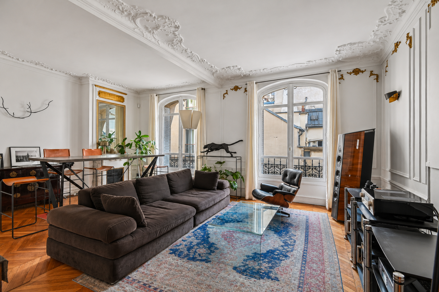 Paris 9th, Rodier – 115 sqm apartment – 3 bedrooms – West-facing