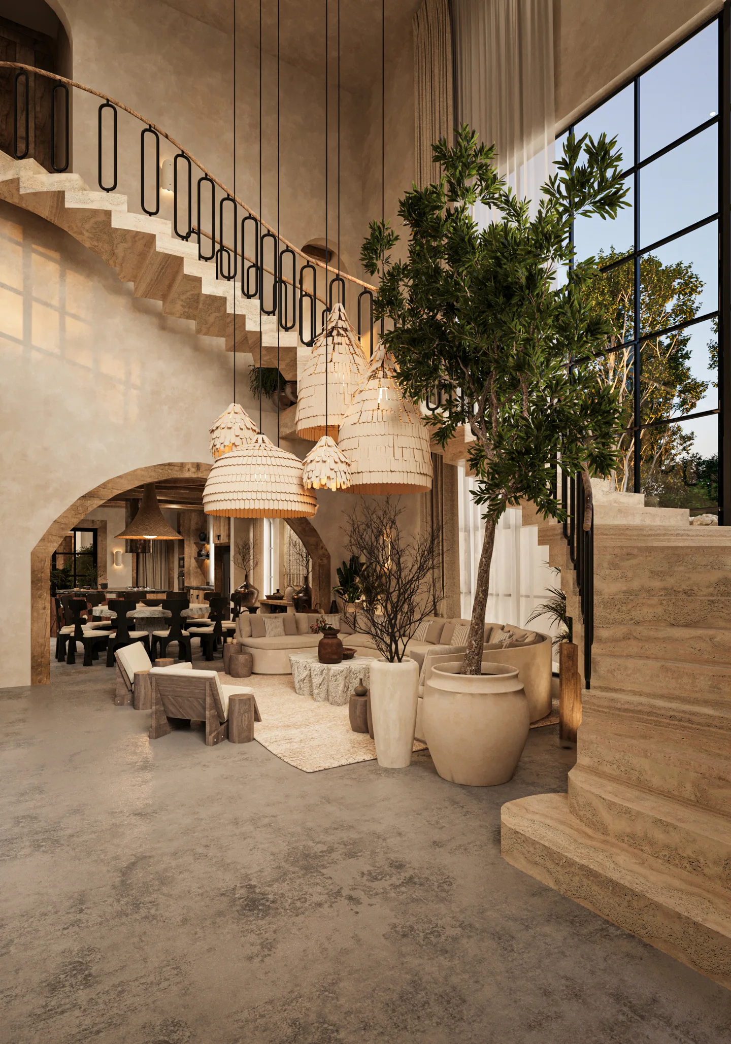 Iconic Six-Bedroom Architectural Villa Near the Beach 4