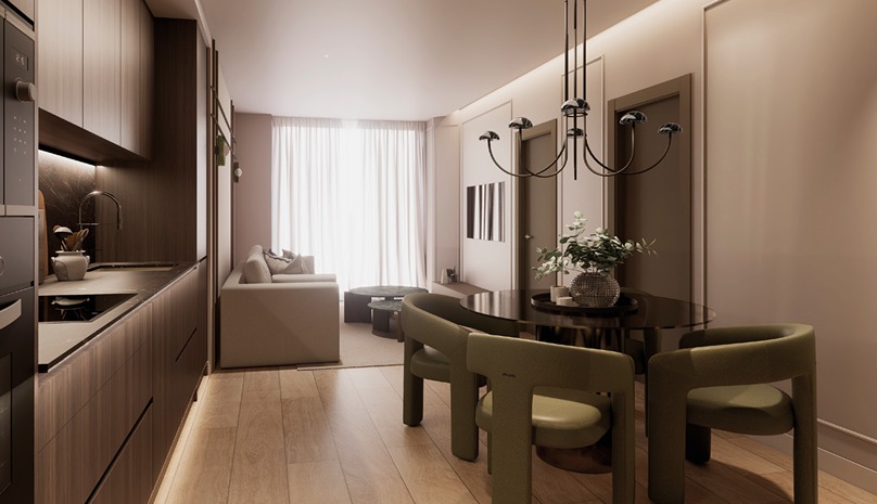 Wonderful brand-new apartment in AZCA