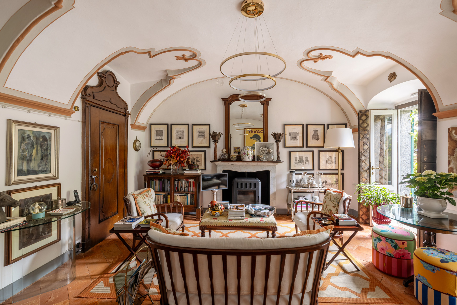 Prestigioso palazzo d’epoca nel cuore di Cargiago, antico borgo del XV secolo vista Lago