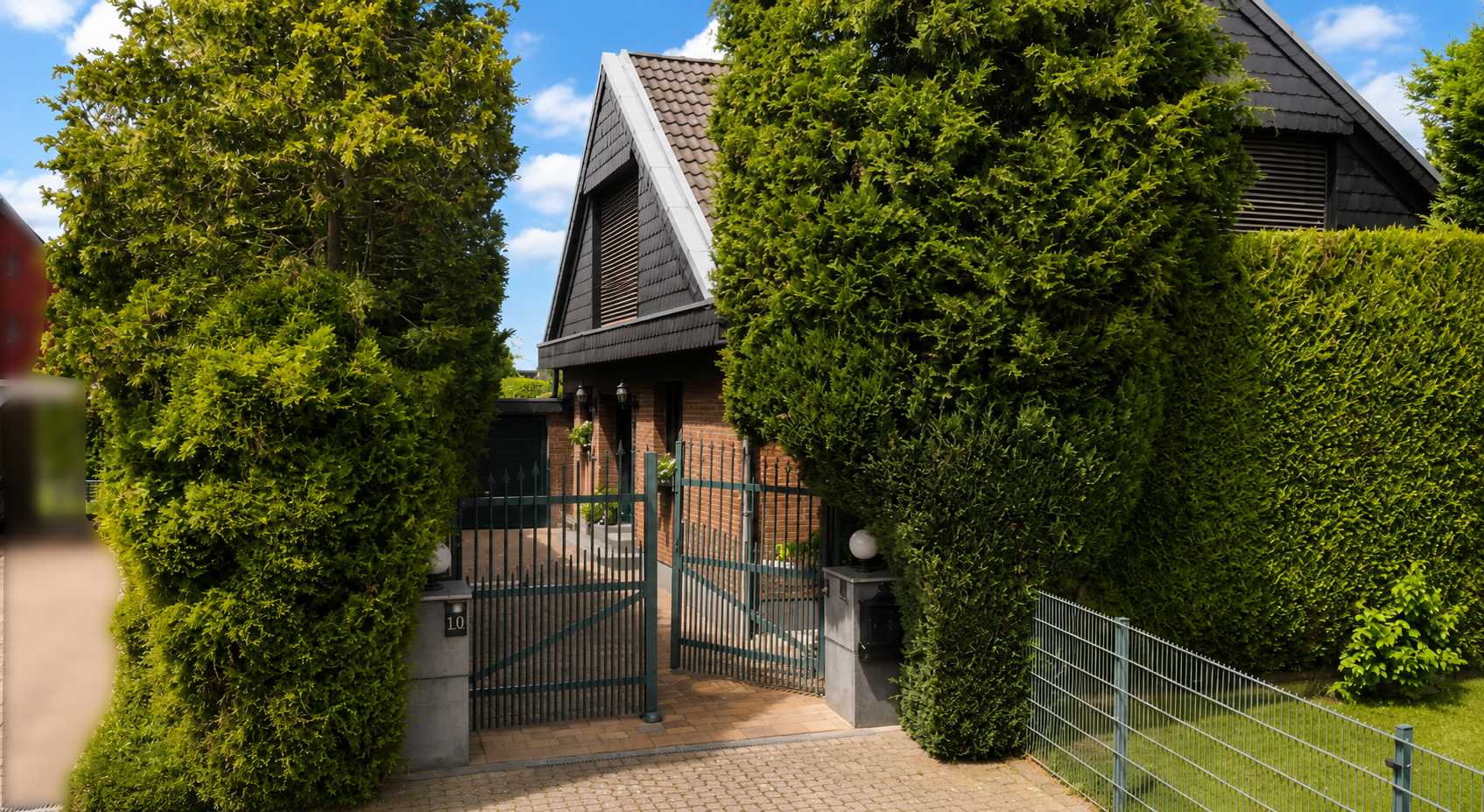 Repräsentatives Domizil in Erftstadt: Uneinsehbares Gartenparadies mit maximaler Privatsphäre