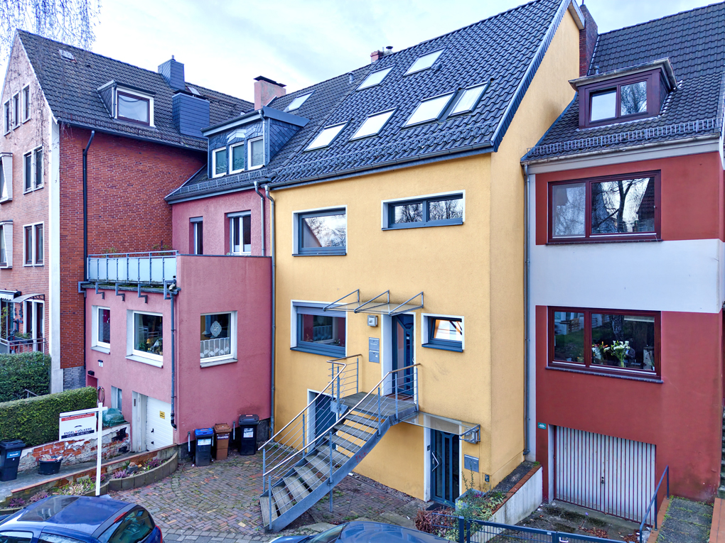 Reihenmittelhaus im alten Dorfkern von Bremen-Walle: Ideal für Familien oder Investoren