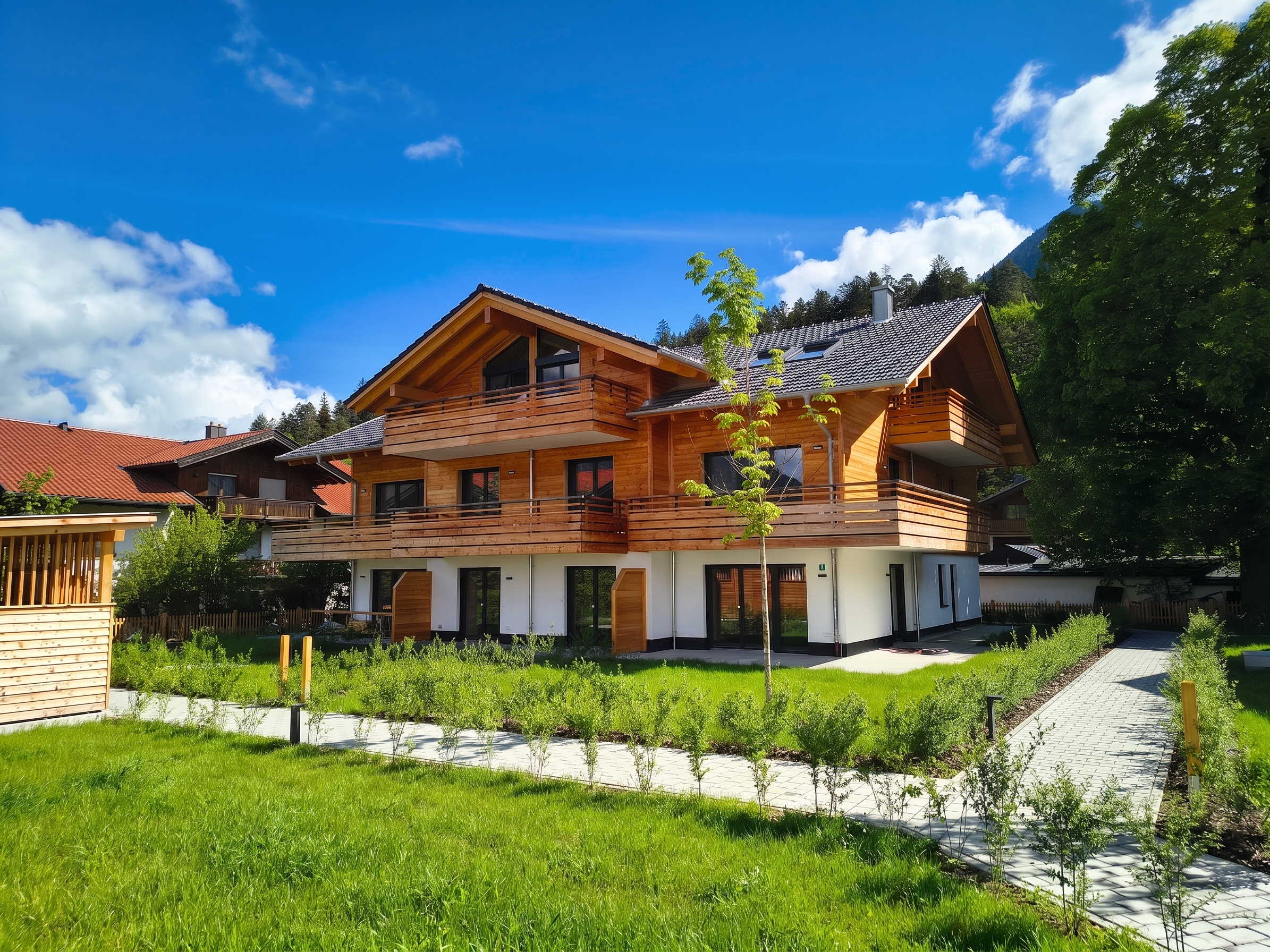 Wohnen mit Aussicht – Design trifft Lebensqualität im Obergeschoss - Erstbezug A-WE05