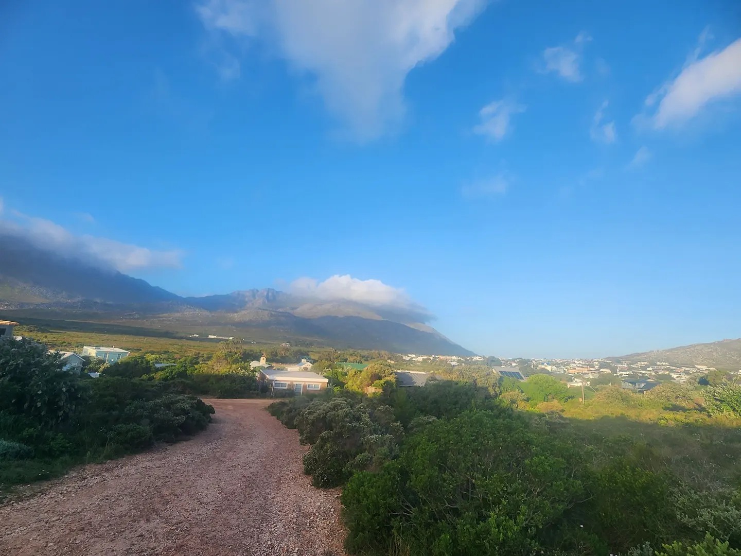 Views towards the Kogelberg Mountain Range