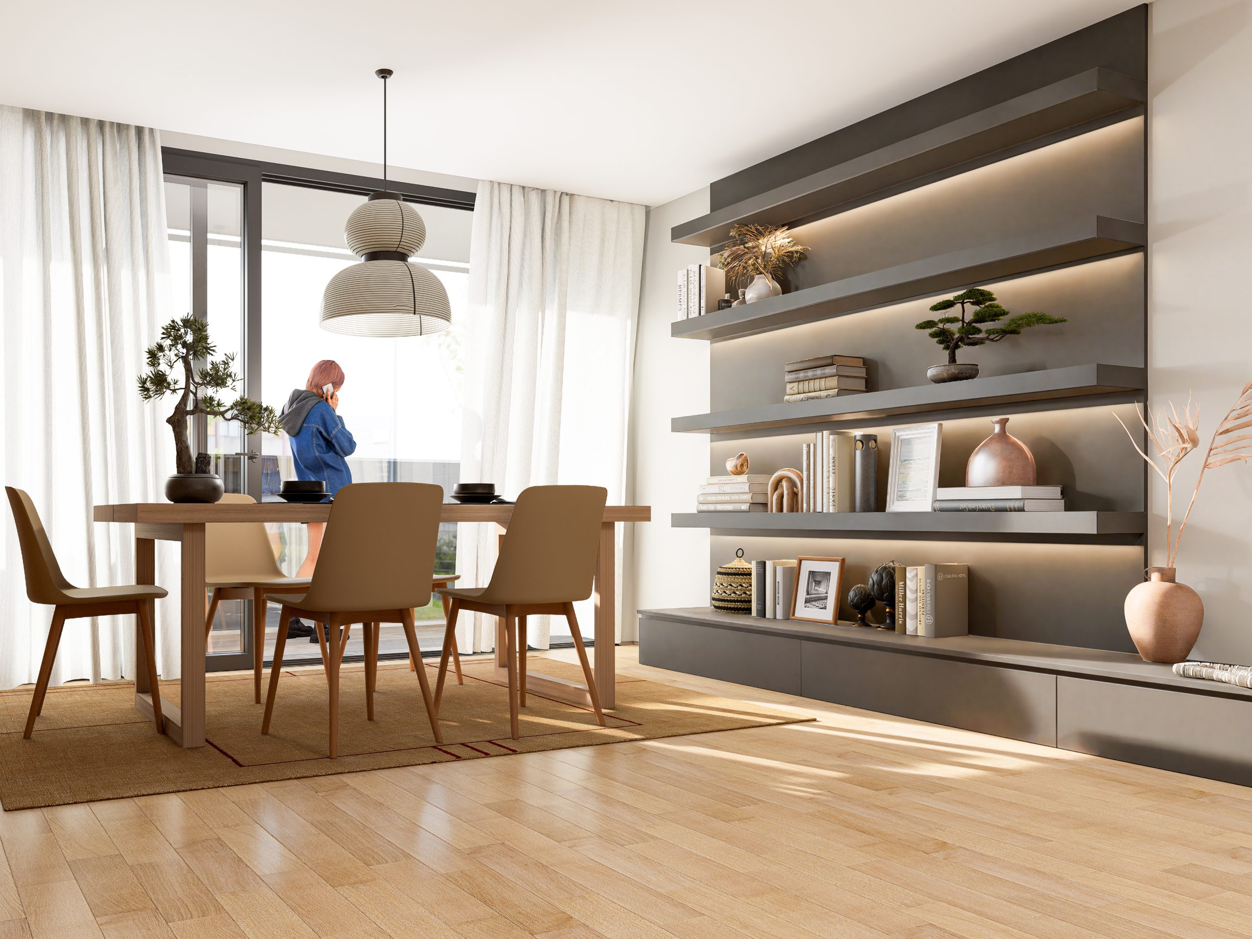 1-Zimmer-Wohnung im Zentrum von Trofa