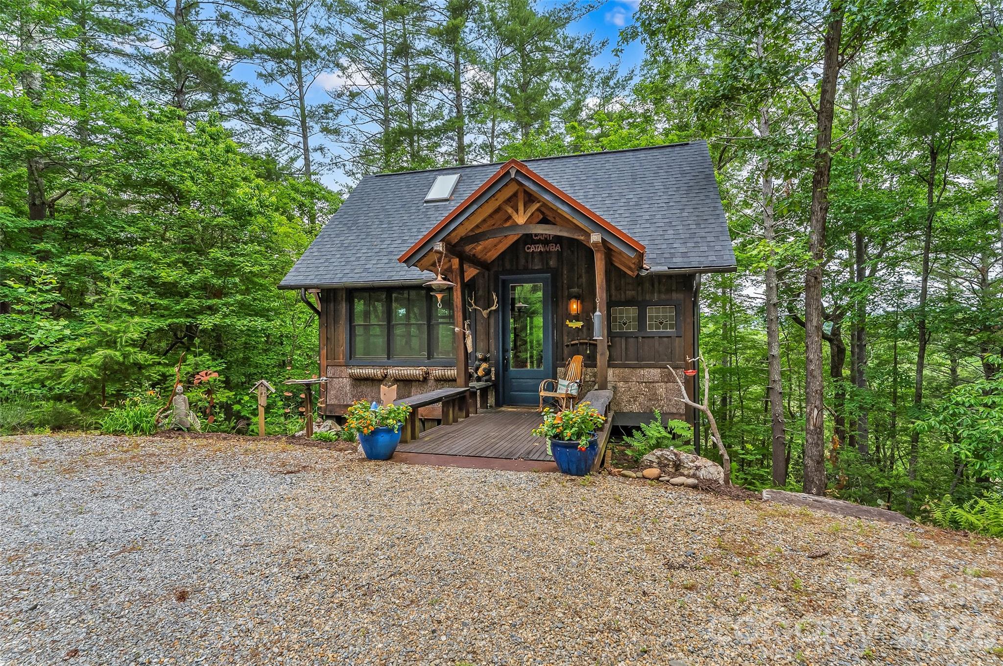 Private Lake James Cabin with Deeded Boat Slip