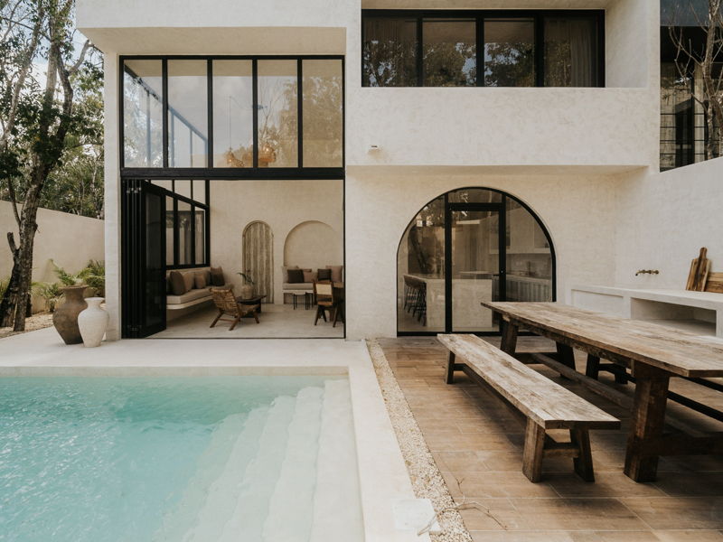 Casa Cielo villa, Tulum Mexico
