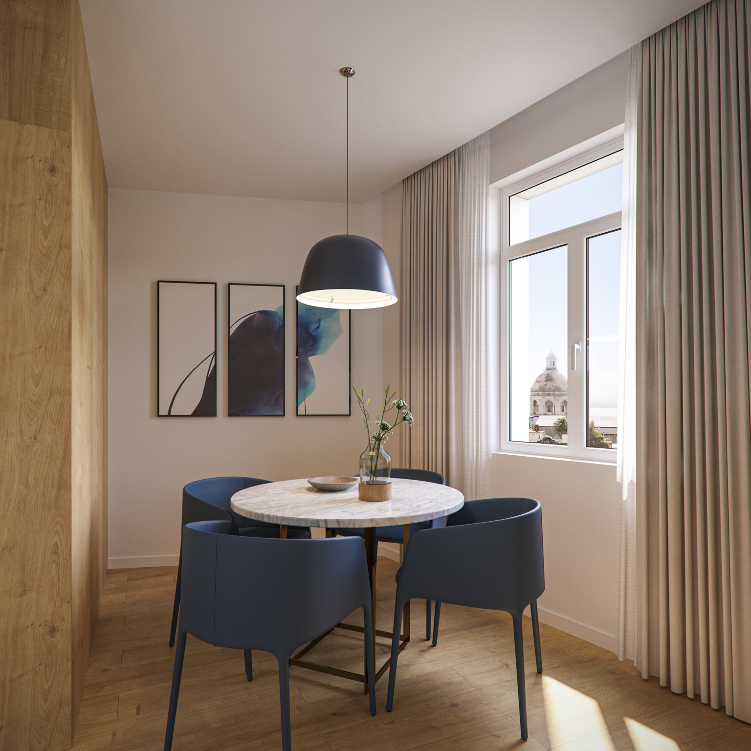 T2 Duplex, New Lift and Garage for 2, with River View