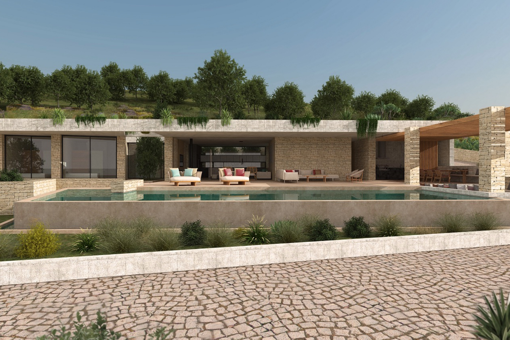 A private island retreat with breathtaking sea views in Aegina