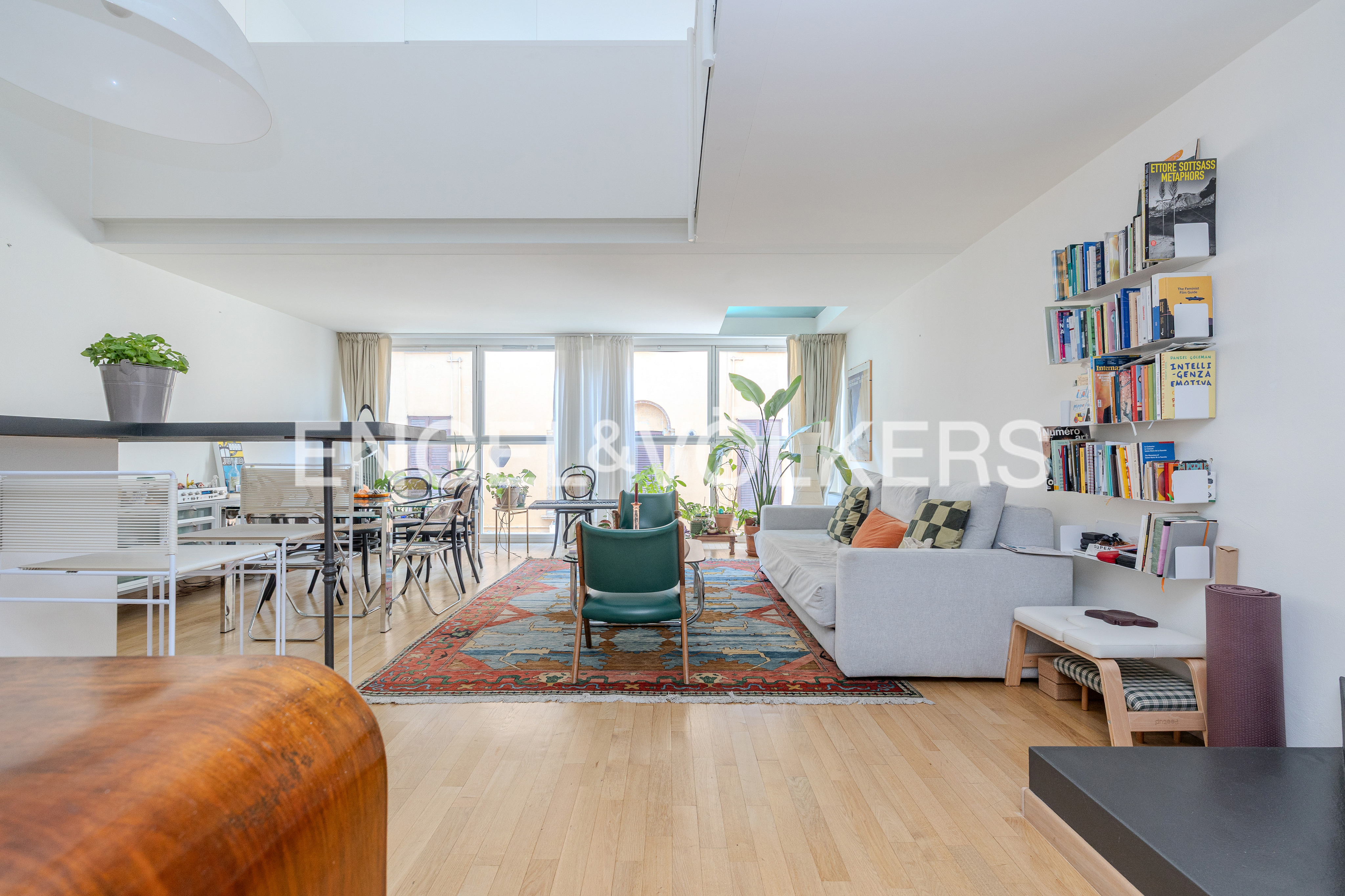 Designer loft with terrace and garage