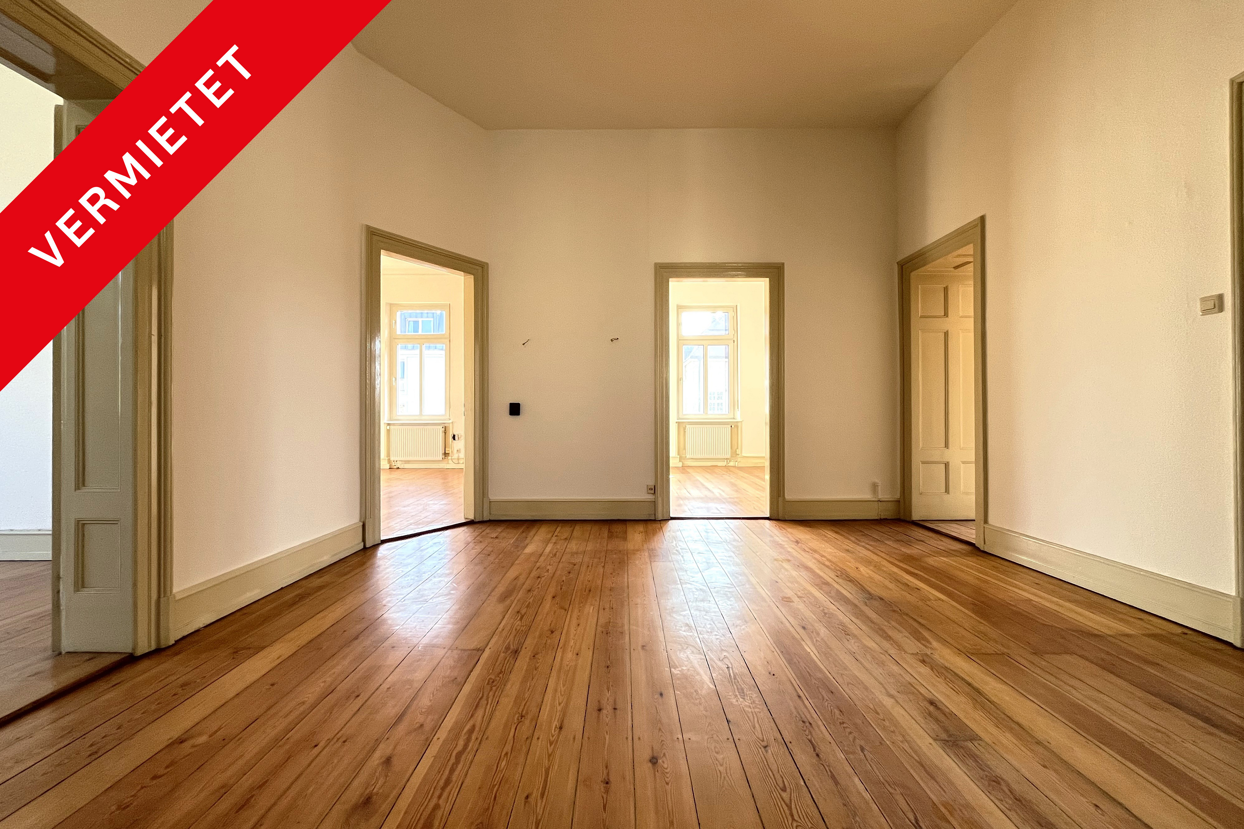 **VERMIETET**Sanierte Beletage-ETW in LD-City mit viel Charme!