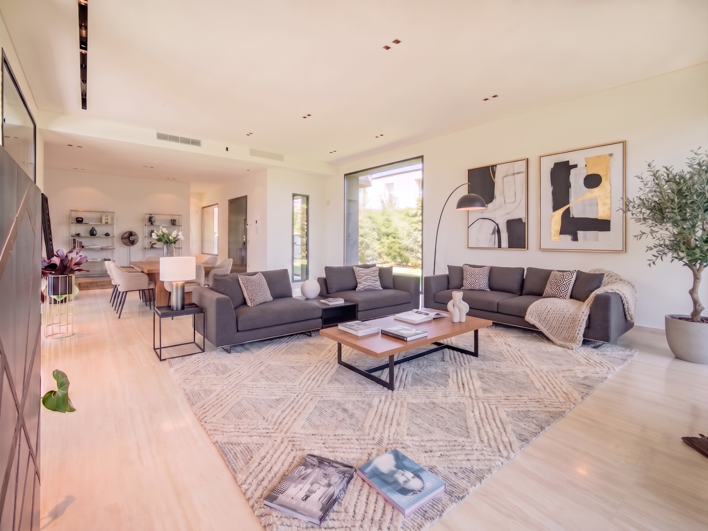 Contemporary architecture and exclusive comfort [AI-modified]