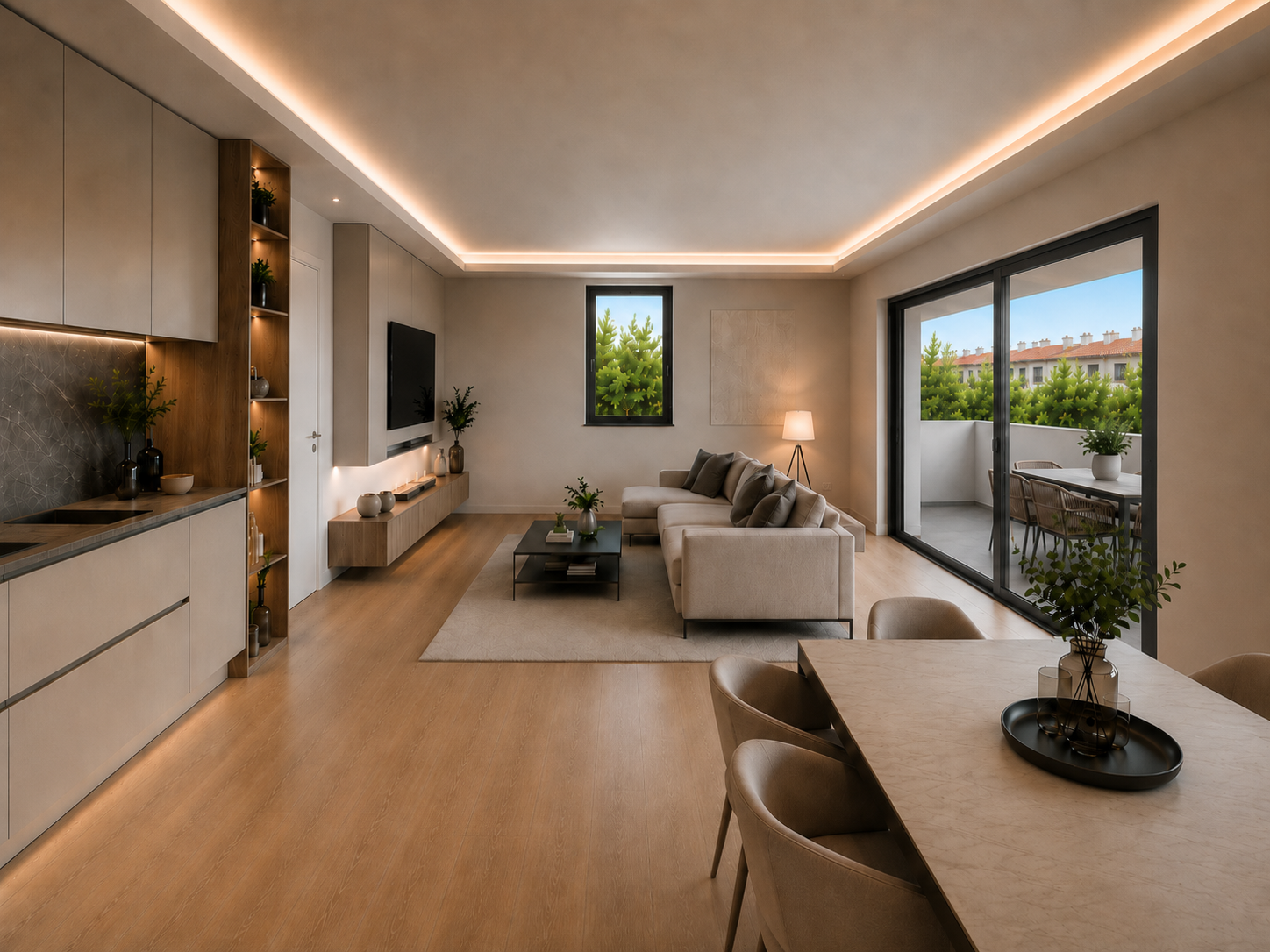 Space, independence and a terrace made for living