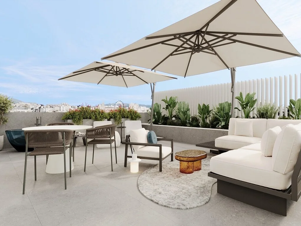 Newly built apartment with terrace in unique project - Nou Llevant