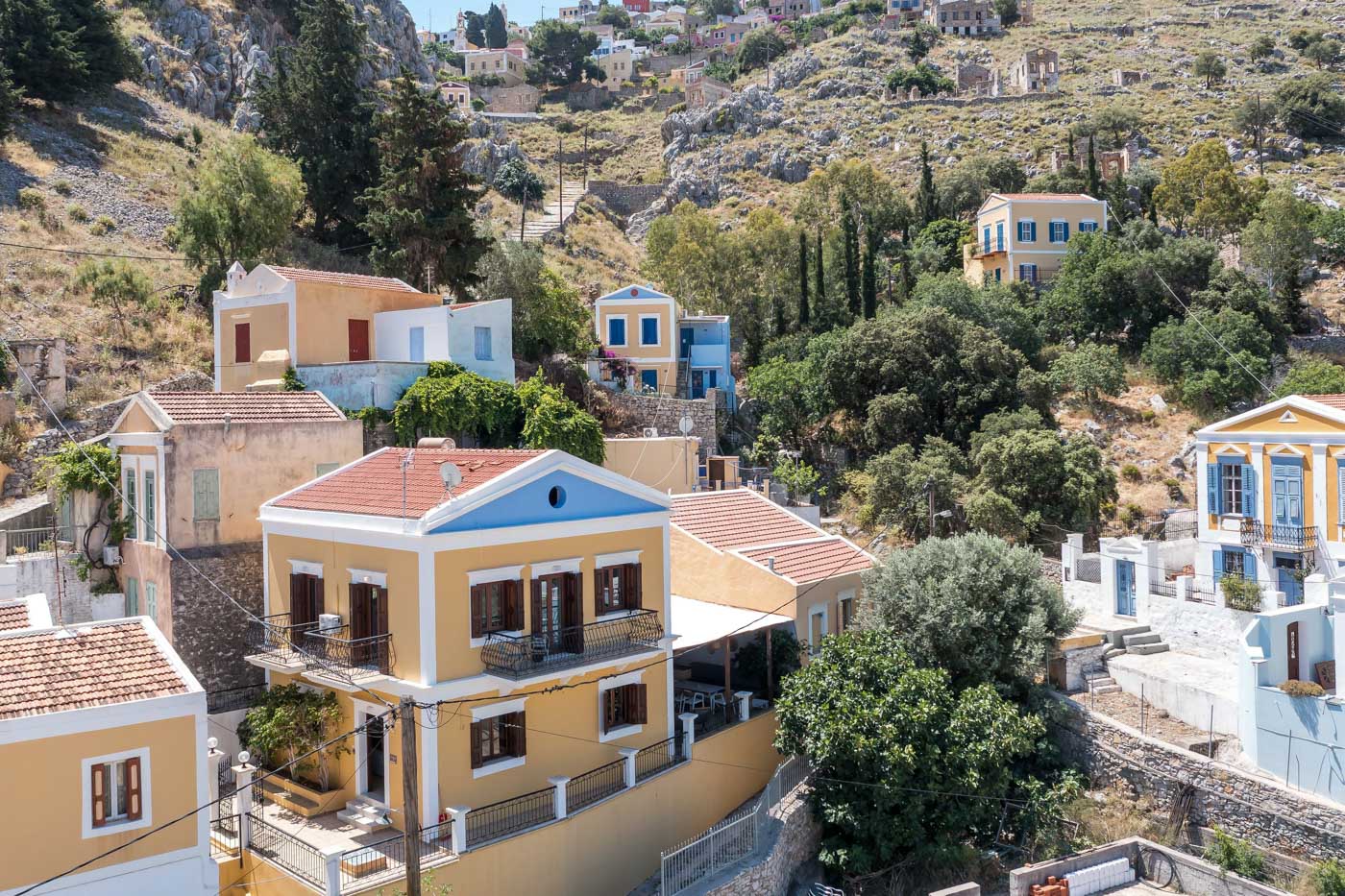 Immobilie mit Investitionsvorschlag zur Kurzzeitvermietung auf Symi