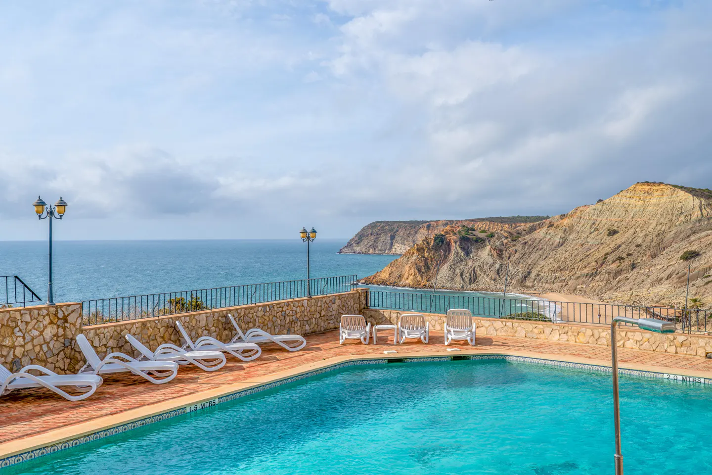 View from the pool