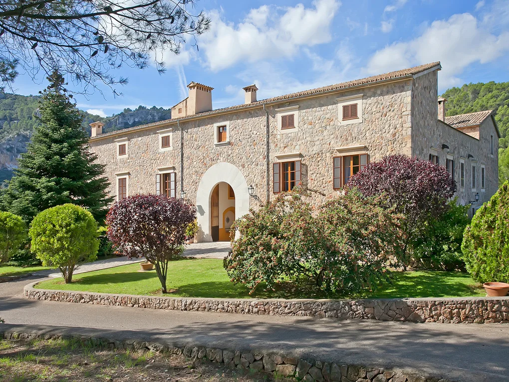 Exquisita casa señorial en medio del valle de la Tramuntana en Puigpunyent, Mallorca