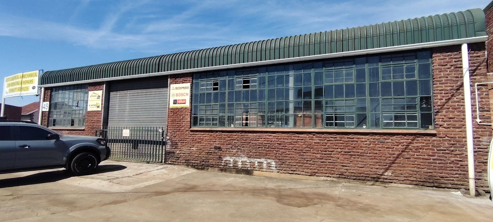 Prime workshop and office space to rent in Central Pietermaritzburg