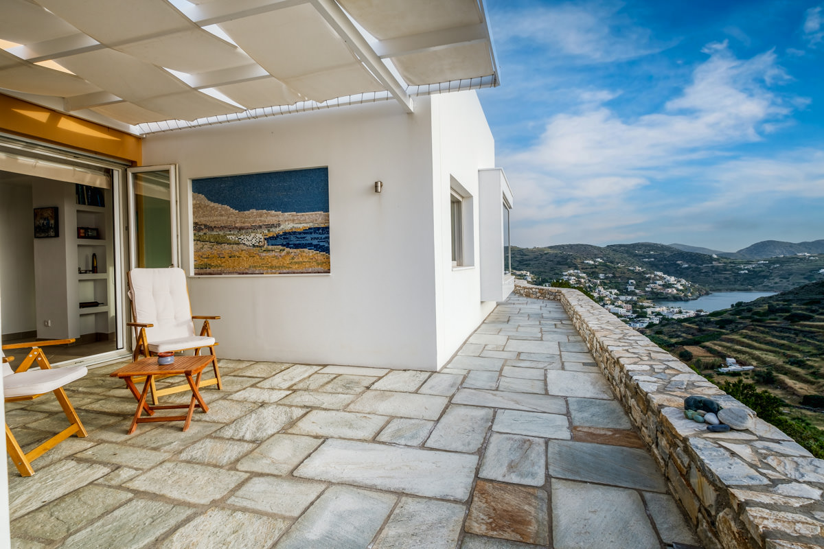 Newbuilt Villa with Sea Views in Kini, Syros