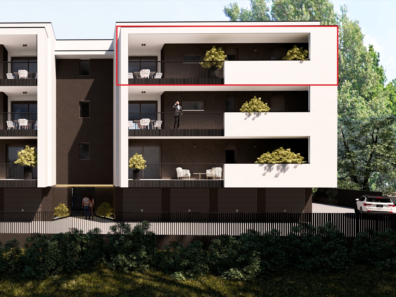 Sought-After Top-Floor Apartment  [Unit 3B]