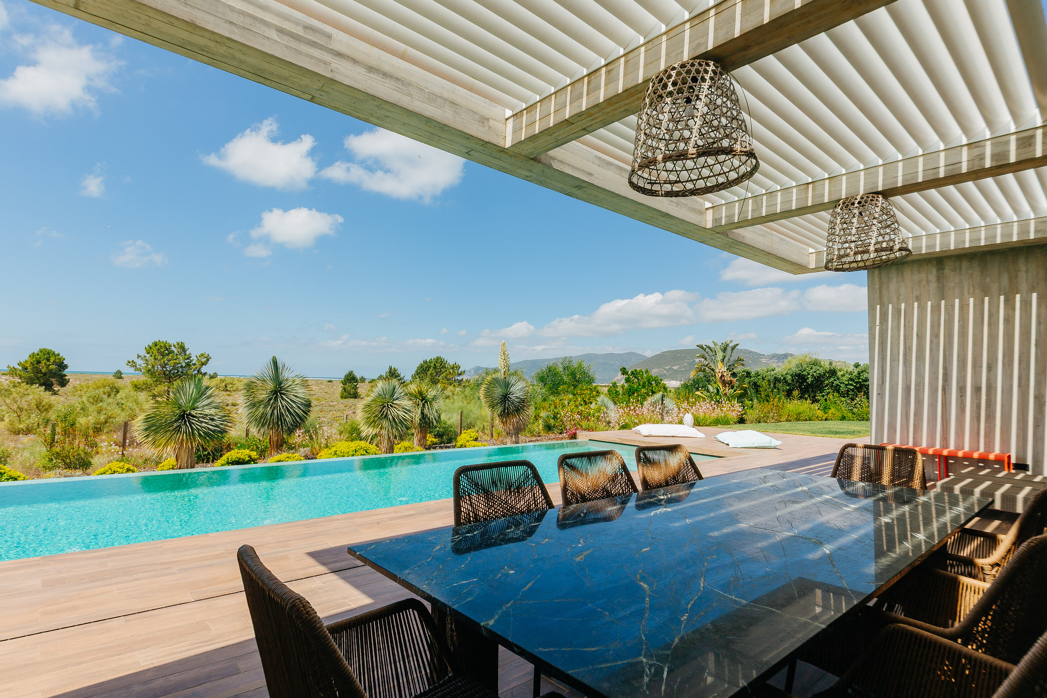 Beachfront Home with Pool in Tróia