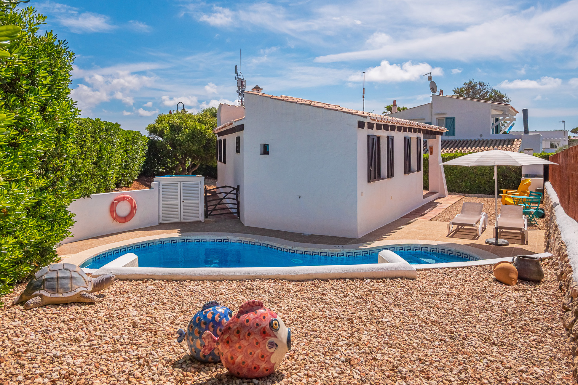 Charming Menorcan villa with private pool in Binibeca, Menorca