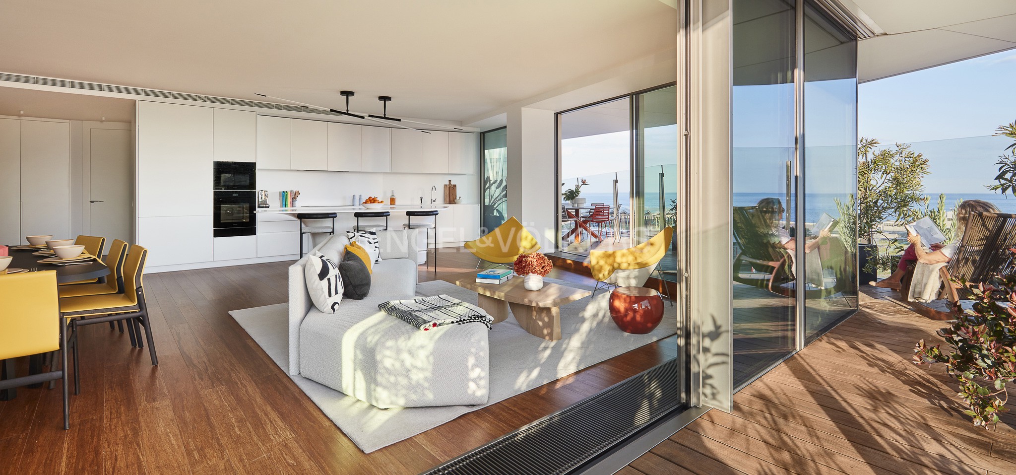 Maravilloso apartamento con vistas al mar