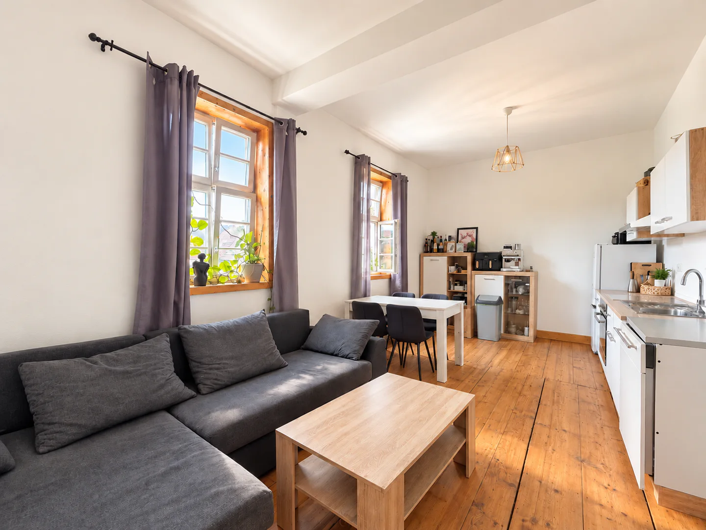 Stilvoll & gemütlich – 2,5-Zimmer-Wohnung in Kirchhain - Photo 2