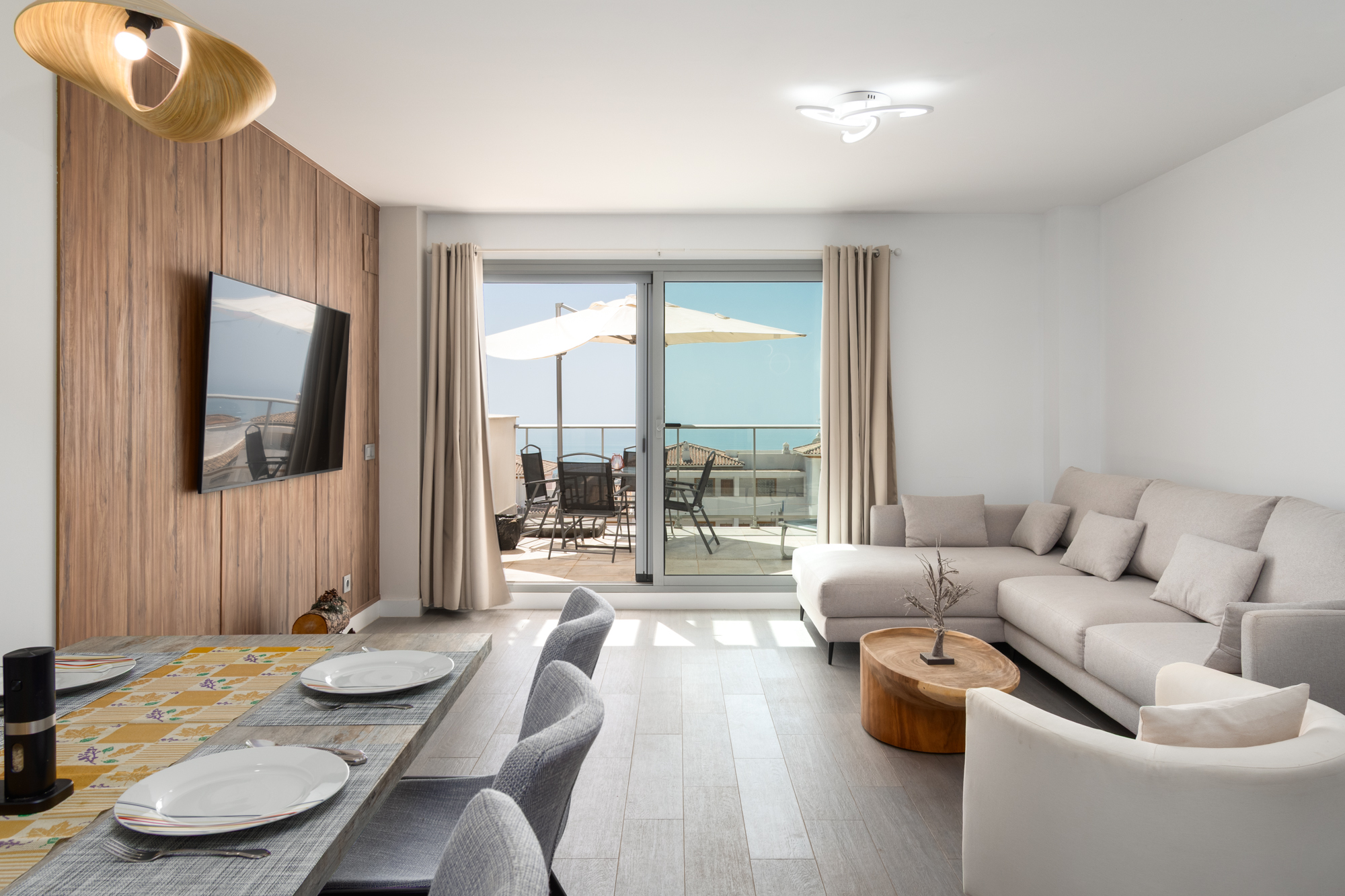 3-bedroom apartment with sea views in Benalmadena Pueblo