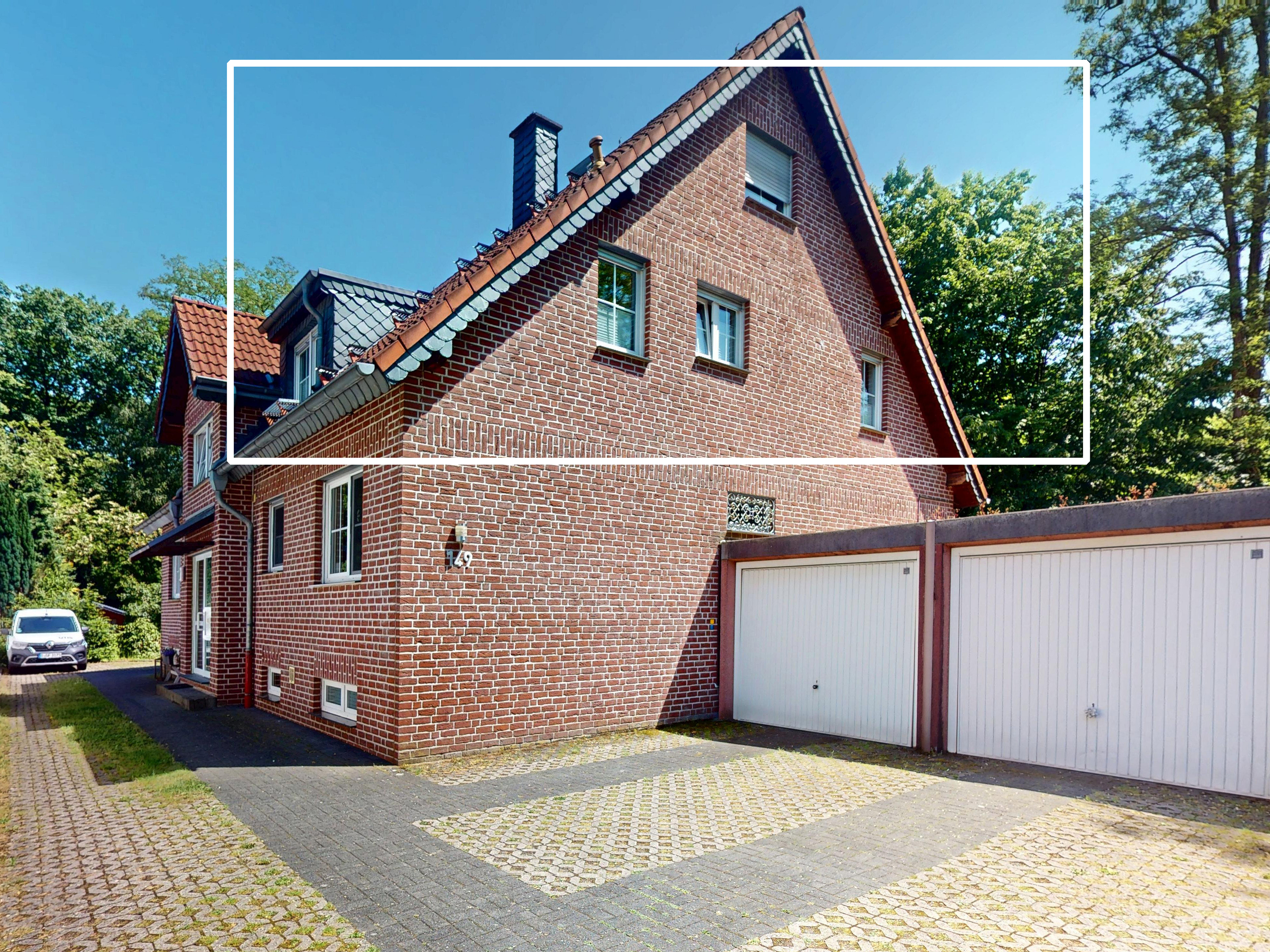 Maisonette Wohnung am Schwafheimer See: 3 Zimmer mit Balkon, Garten, Garage und Stellplatz in begehrter Lage am Niederrhein