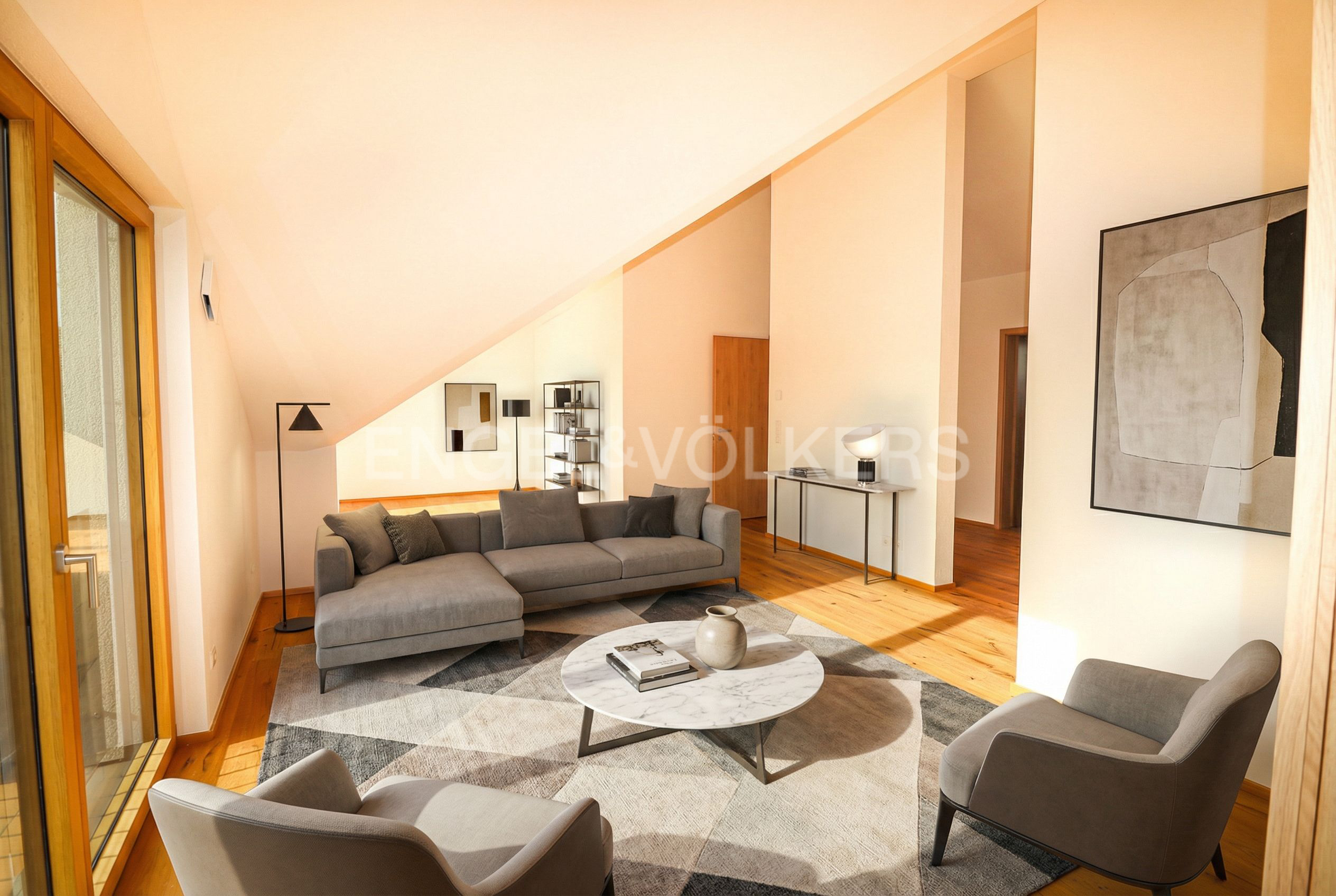 Exklusiver Erstbezug: Großes Dachgeschoss mit Option auf zwei separate Wohnungen