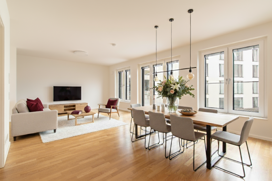 Moderne Wohnung mit Balkon in ruhiger Innenhoflage!