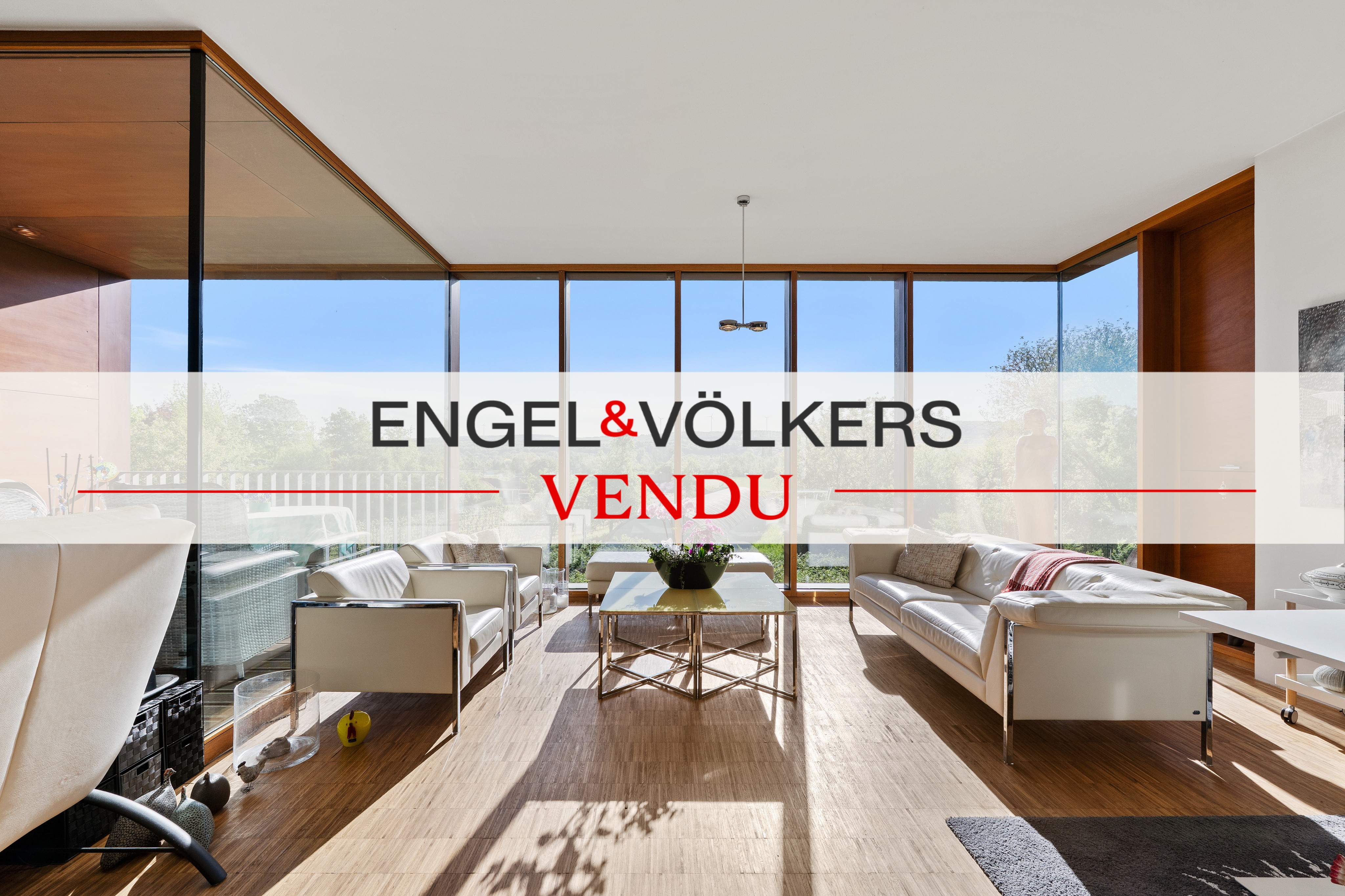 Exceptional triplex with large rooftop terrace in Remerschen