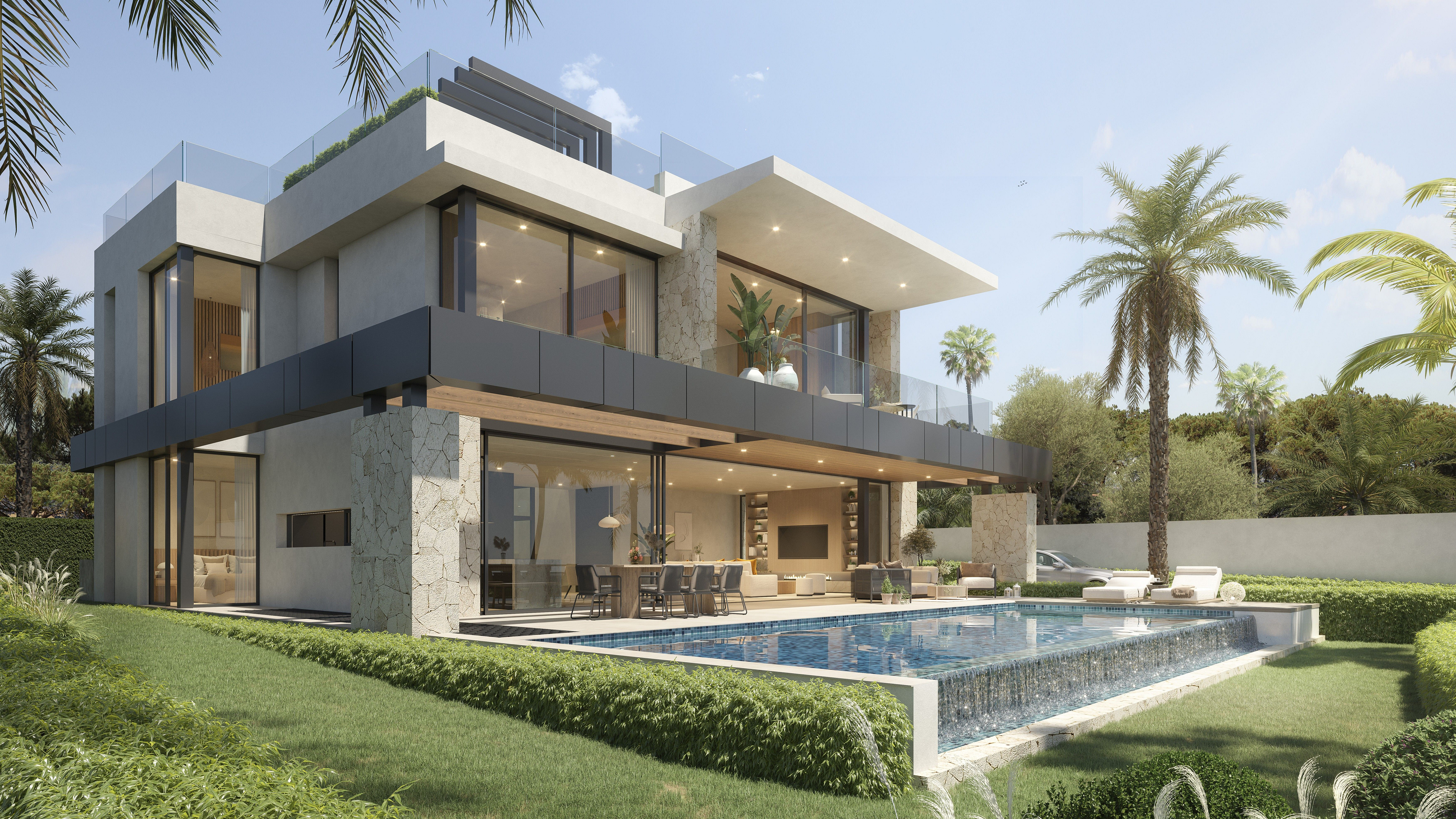 New-build Modern Villa in Los Monteros, 300 Metres from the Beach