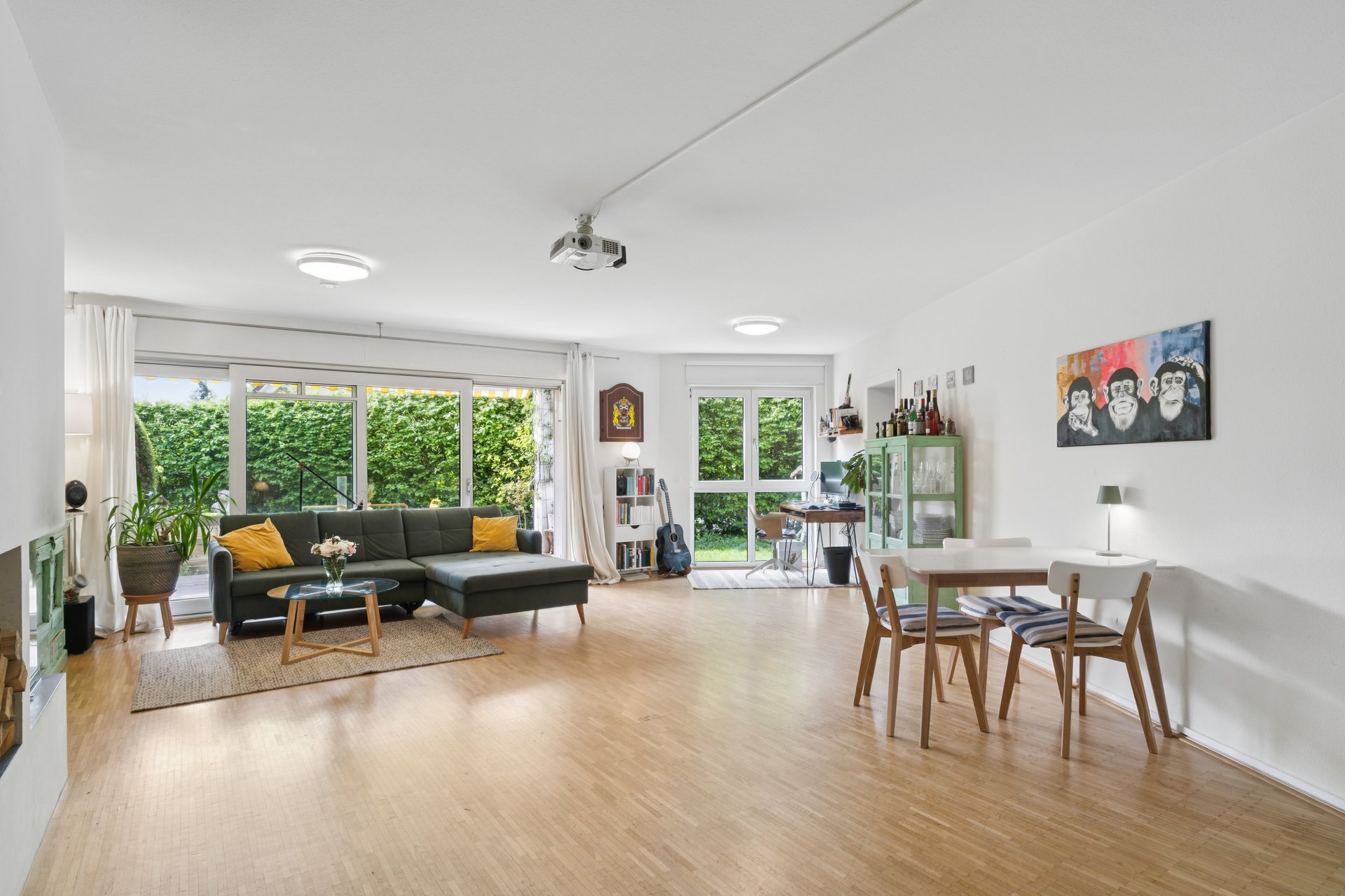 Wohnen in Königstein-Falkenstein: Stilvolle 3-Zimmer-Wohnung mit Garten