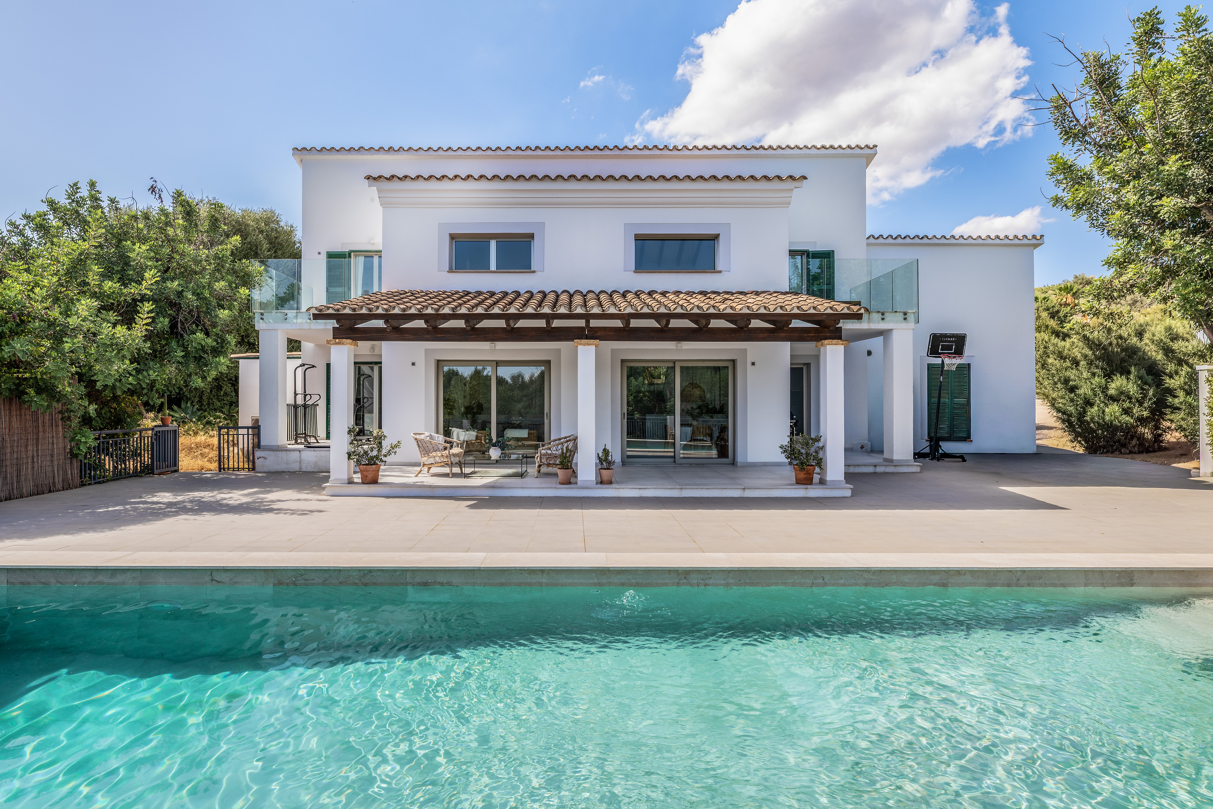 Renovated villa with pool in Sa Coma