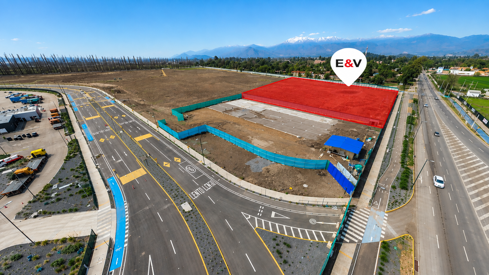 Terreno urbanizado 3.000 m2 / Comercial / Industrial
