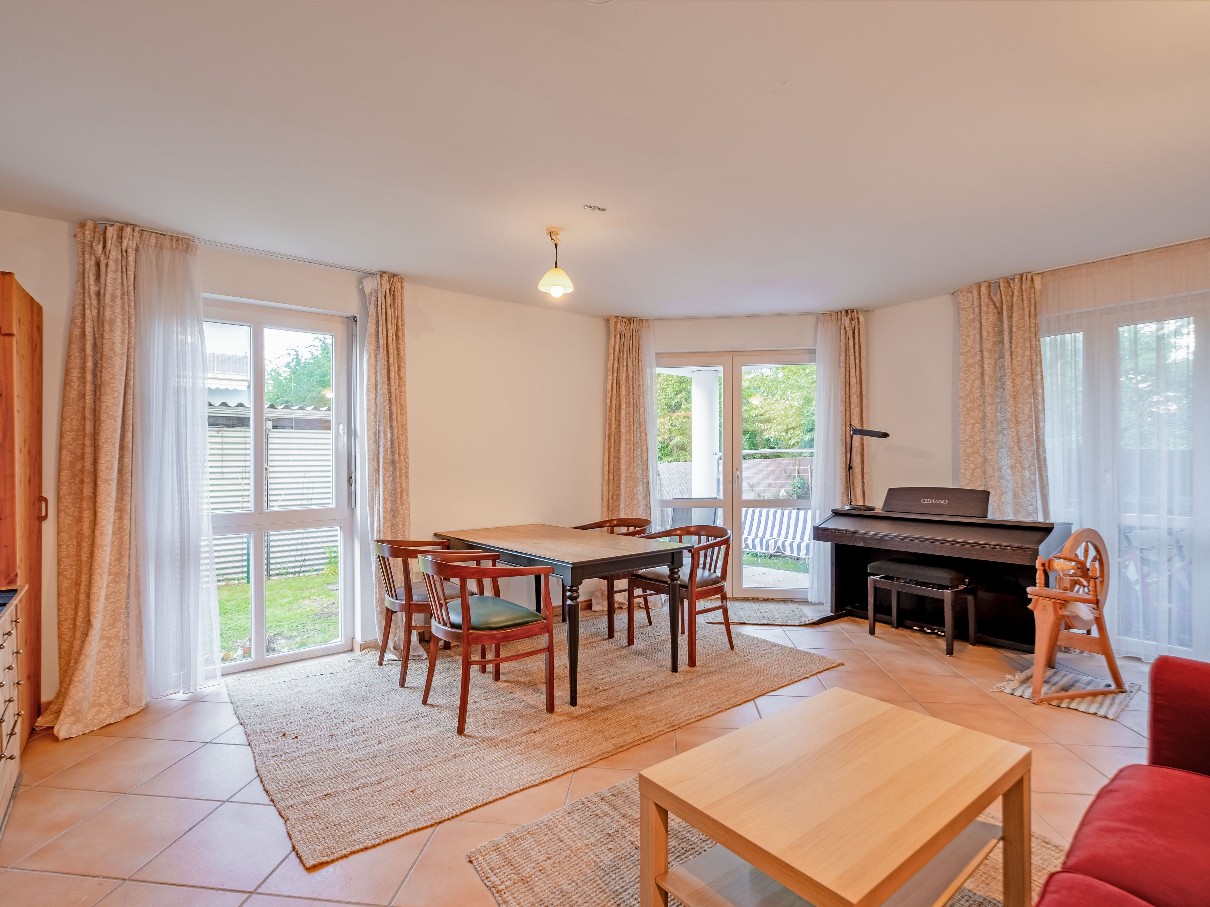 2-Zimmer-Gartenwohnung mit besonderem Wohngefühl