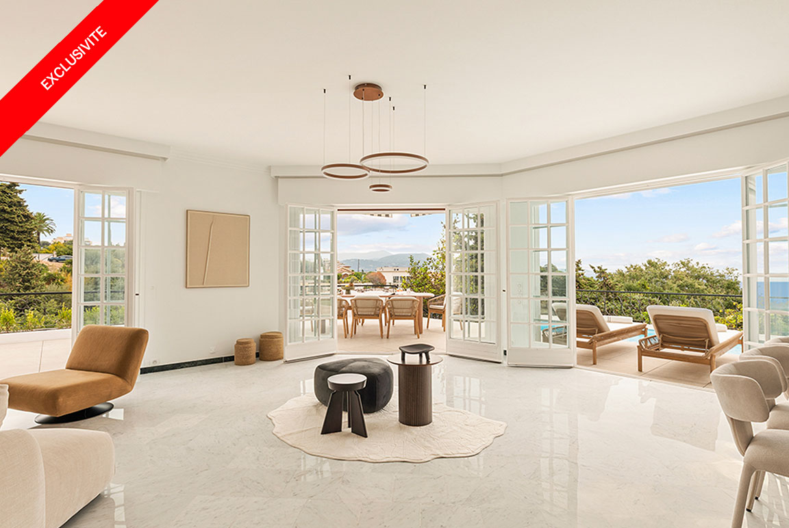 Family villa with pool – West Nice, La Lanterne