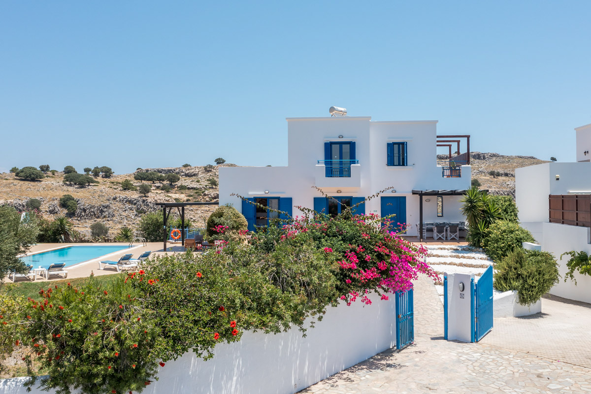 Villa with panoramic sea views, Pefkos