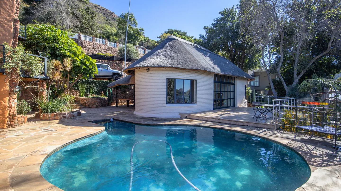 View of house from pool