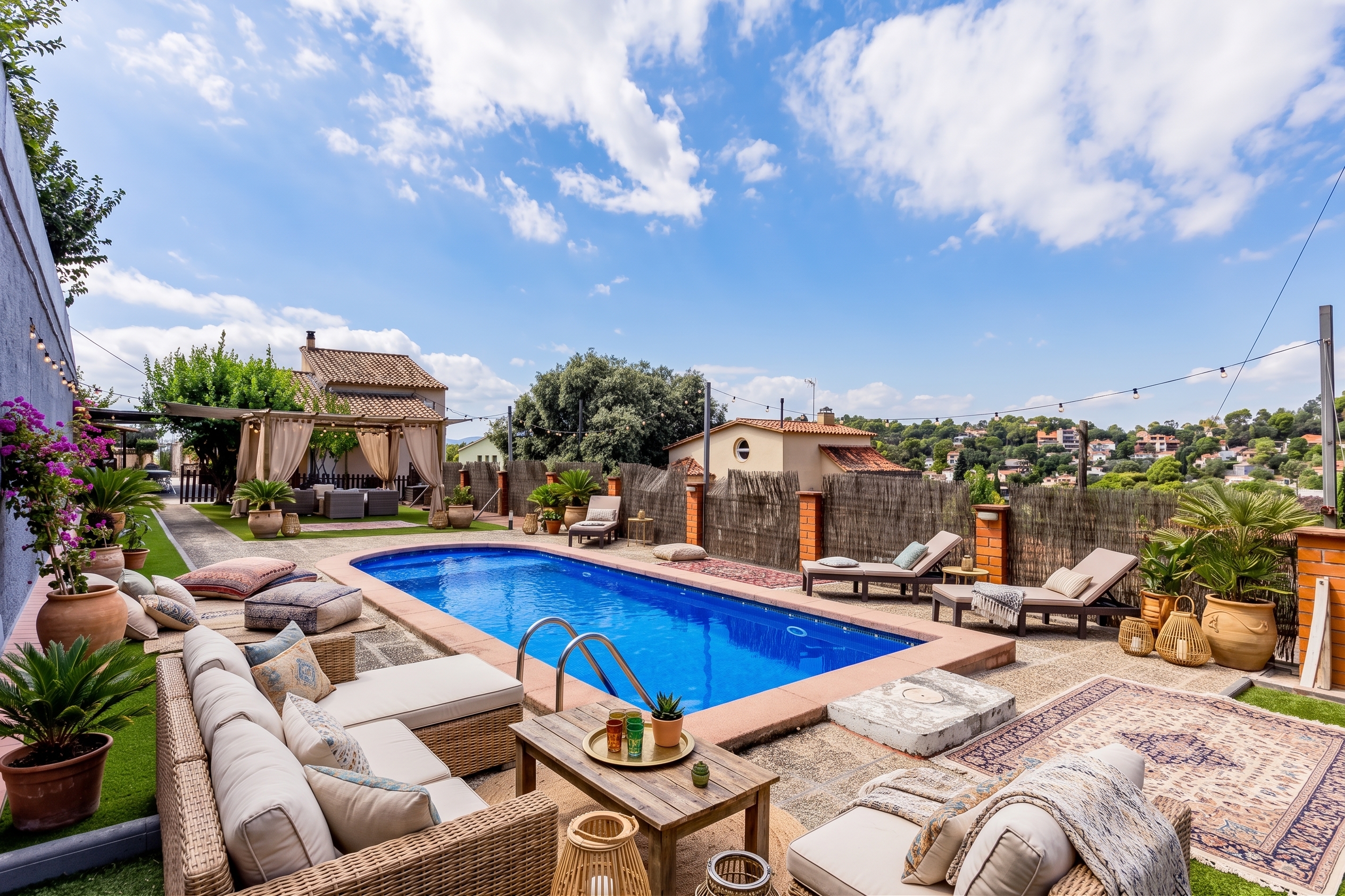 A home to enjoy: pool, porch, and garden in La Floresta [AI-bewerkt]