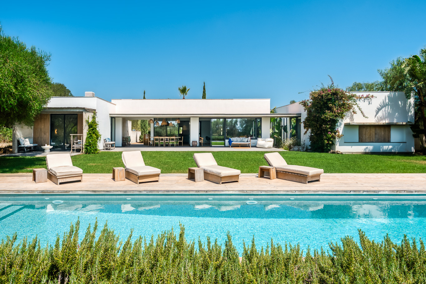 Finca contemporània amb gran privacitat a prop de Maó, Menorca