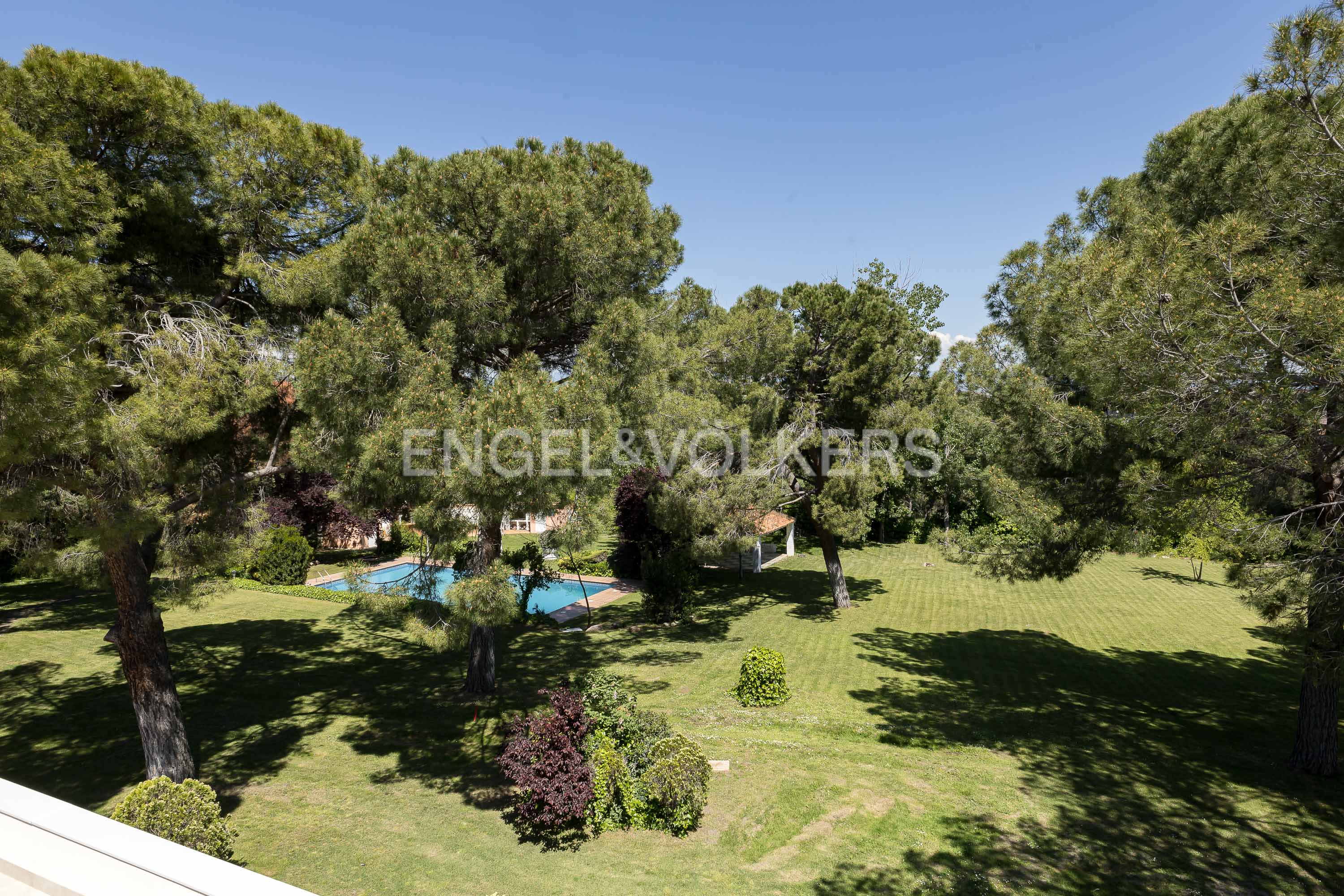 Spectacular detached villa with large garden in Moraleja