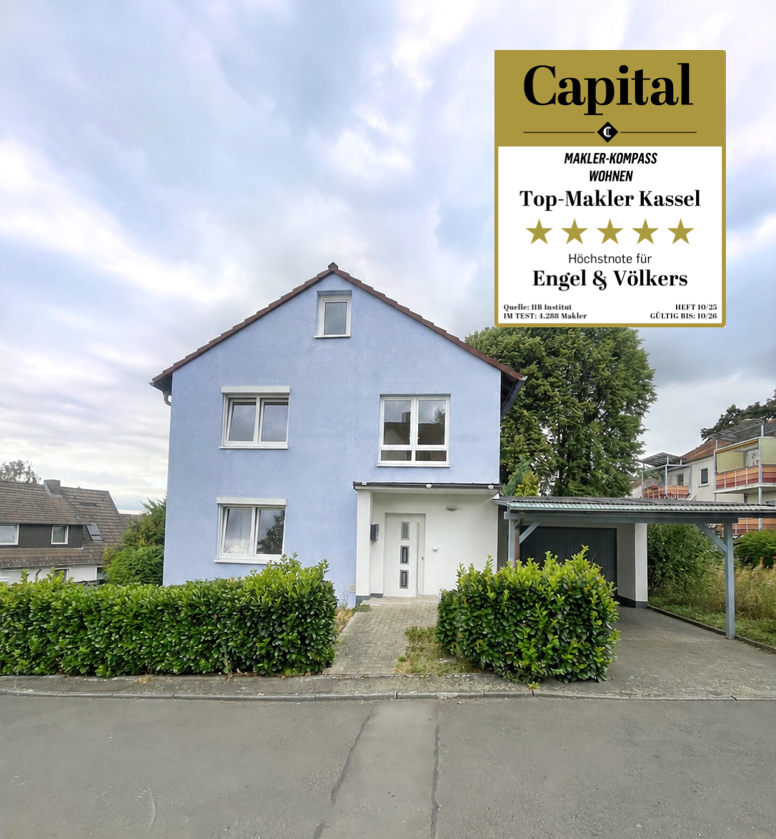 Modernisiertes Einfamilienhaus mit großem Garten in Kassel-Forstfeld